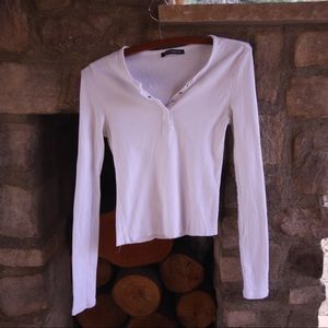 White Brandy Melville top!